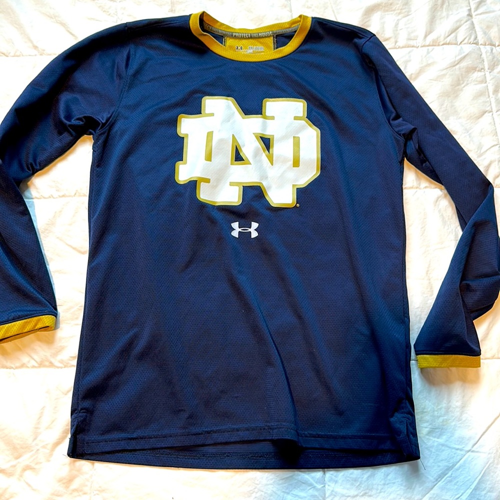 Norte Dame L/S shirt YXL